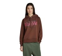 G-STAR Damen Hoodie - Raglan RAW Originals, Kapuze, Pullover Braun / S S Braun