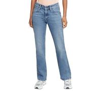 5-Pocket-Jeans G-STAR "G-Bootcut Jeans", Damen, Gr. 25, Länge 30, faded sea point blau, Obermaterial: 5% Elastomultiester, 1% Elasthan, Jeans 5-Pocket-Jeans (21715115-25) faded sea point blau