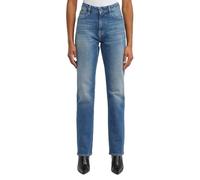 Straight-Jeans G-STAR "Iggie Wmn", Damen, Gr. 31, Länge 30, faded antalya blau, Denim/Jeans, Obermaterial: 99% Baumwolle, 1% Elasthan, casual, straight fit, Jeans, Mid Rise (55442564-31) faded antalya