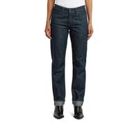 5-Pocket-Jeans G-STAR "G-STAR Lennoxx Slim Straight Jeans", Damen, Gr. 27, Länge 32, neo raw denim, Obermaterial: 75% Baumwolle, 25% Baumwolle, Jeans 5-Pocket-Jeans (93611460-27) neo raw denim