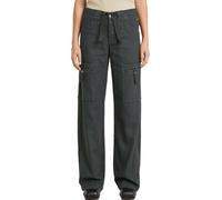 Trainingshose G-STAR "Judee Cargo Trainer", Damen, Gr. 32, Länge 34, petrol gd, Obermaterial: 50% Baumwolle, 50% Baumwolle, Hosen Trainingshose (21298002-32) petrol gd