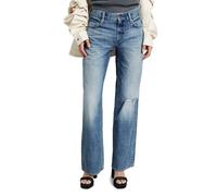 G-star Judee Loose Fit Jeans 28 Faded Denali Blue Destroyed