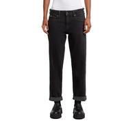 Boyfriend-Jeans G-STAR "Kate", Damen, Gr. 30, Länge 32, washed schwarz, Denim/Jeans, Obermaterial: 98% Baumwolle, 2% Elasthan, weit, unten schmal lang, Jeans (49227105-30) washed schwarz