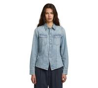G-Star RAW Jeansbluse Slim Fit mit Brusttaschen Jeansblau Größe S