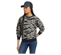 G-Star Damen Lace AOP Loose Sweatshirt, Mehrfarben (Osaka Blue lace Wave D25169-D865-G984), M