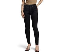 5-Pocket-Jeans G-STAR "Lhana Skinny Jeans", Damen, Gr. 23, Länge 32, pitch schwarz, Obermaterial: 26% Baumwolle, 7% Elastomultiester, 1% Elasthan, Jeans 5-Pocket-Jeans (63045539-23) pitch schwarz