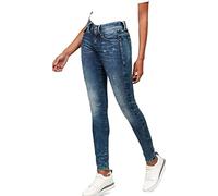 G-Star Damen Lynn Mid Waist Skinny Jeans, Blau (vintage medium aged small destroy D06746-8968-9262), 25W / 32L