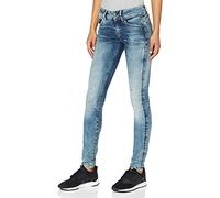 G-STAR Damen Lynn Mid Skinny Jeans Skinny, Blau (vintage medium aged small destroy D06746-8968-9262), 26W / 30L