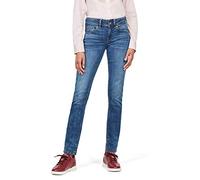 G-star Midge Mid Straight Jeans 30 Medium Indigo Aged