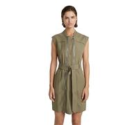 G-Star RAW Multi Zip Kleid Braun S D24624-D522-G290-S