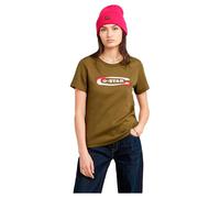 G-STAR Damen Old Skool Logo Top Grün (Antic Green D25031-C812-735) M