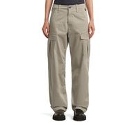 Cargohose G-STAR "Loose Cargohose", Damen, Gr. 28, elephant skin, Obermaterial: 97% Baumwolle, 3% Elasthan, Hosen Cargohose (90540466-28) elephant skin