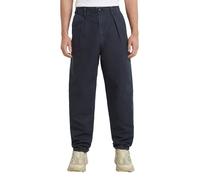 G-STAR Pleated Chino Relaxed Tapered Dunkelblau 33-32 salute D24543-D752-D418-3332