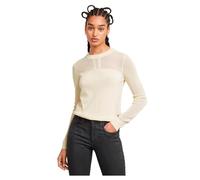 G-Star Damen Pointelle Knitted Pullover, Weiß (Chalk D25270-B754-127), L