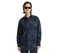 G-Star Damen Relaxed Overshirt, Blau (frozen liquid layers D24344-D317-G923), XL