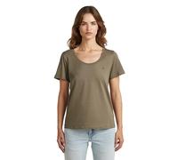 G-STAR Scoop Neck T-Shirt Braun XS turf D29097-336-273-XS