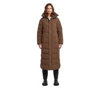 Outdoorjacke G-STAR "Whistler Long Puffer", Damen, Gr. XS, potting soil, Obermaterial: 50% Polyester, 50% Polyester, Jacken Outdoorjacke (28536063-XS) potting soil