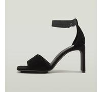 G-STAR Darcy Velourleder-Sandalen Schwarz 40 black D27428-01-990-40