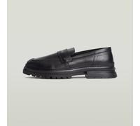 G-STAR Der Millery Leder Loafer Schwarz 45 black D29857-01-990-45