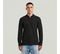 G-star Dunda Slim Fit Langarm-polo S Dark Black