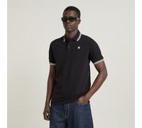 G-STAR Herren Dunda Slim Stripe Poloshirt, Schwarz (dk Black D17127-5864-6484), L