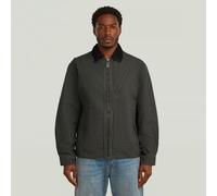 Outdoorjacke G-STAR "Duty Canvas Trucker Jacke", Herren, Gr. XL, asfalt, 100% Baumwolle, Jacken (49335165-XL) asfalt