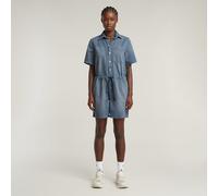 G-STAR Easy Short Jumpsuit Mittelblau XL faded blue mist D26056-D944-H134-XL