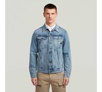 Jeansjacke G-STAR "Essential TD Arc 3D Jacke", Damen, Gr. XS, faded mineral blau, Obermaterial: 30% Baumwolle, 20% Baumwolle, Jacken Jeansjacke (39699528-XS) faded mineral blau