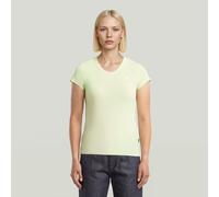 G-STAR Eyben Slim V-Neck Top 2.0 Grün XL bright pistache D24533-4107-C450-XL