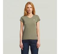 G-Star Top Eyben Slim V-Neck 2.0 Grün (Shamrock) Damen Größe XS