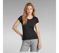 G-Star T-Shirt Eyben Slim V 2.0 Kurzarm, V-Ausschnitt L Dark Black