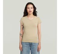 G-STAR Eyben Slim V T-Shirt 2.0 Beige M Cream D24533-4107-137-M