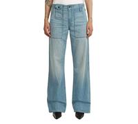 Cargojeans G-STAR "Fatigue Summer Hose", Damen, Gr. 27, Länge 32, blau (vintage sandblast), Obermaterial: 100% Baumwolle, Jeans (28923210-27) vintage sandblast