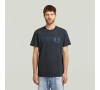 G-STAR Felt Logo T-Shirt Dunkelblau L india ink D26840-C336-H392-L