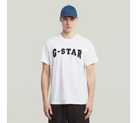 G-STAR Felt Logo T-Shirt Weiß XL white D26840-C336-110-XL