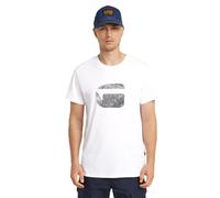 G-STAR Finger Print Burger T-Shirt Weiß XL white D26041-C506-110-XL
