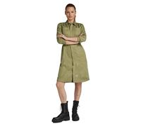 G-Star RAW Fitted Shirt Kleid Grün M D24273-D521-6057-M