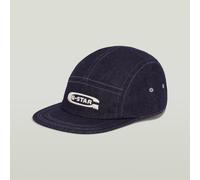 G-STAR Flat Brim 5 Panel Cap Dunkelblau one size raw denim D25379-E023-001-PC