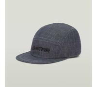 Schirmmütze G-STAR "Flat Brim 5 Panel Cap", Herren, Gr. PC, raw denim, 100% Baumwolle, Mützen (51066367-0) raw denim