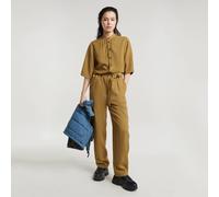 G-STAR Fluid Jumpsuit Beige M Dark Fall D25211-D714-1395-M