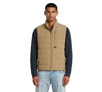 Softshellweste G-STAR "Foundation Liner Weste", Herren, Gr. S, safari, Obermaterial: 50% Polyester, 50% Polyester, Westen (19956138-S) safari