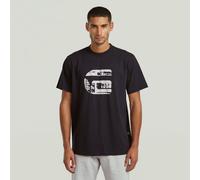 G-star Icon Kurzarm-t-shirt L Dark Black