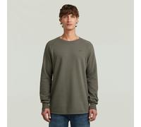 G-Star Sweatshirt Jirgi Regular Fit – Rundhals, Raglanärmel, 65% Polyester/35% Baumwolle, Grau, XXL