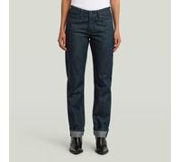 5-Pocket-Jeans G-STAR "G-STAR Lennoxx Slim Straight Jeans", Damen, Gr. 27, Länge 32, neo raw denim, Obermaterial: 75% Baumwolle, 25% Baumwolle, Jeans 5-Pocket-Jeans (93611460-27) neo raw denim