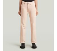 5-Pocket-Jeans G-STAR "G-Straight Jeans", Damen, Gr. 26, Länge 32, peach puree gd coated, Obermaterial: 25% Baumwolle, Jeans 5-Pocket-Jeans (72258547-26) peach puree gd coated