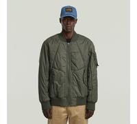 G-STAR GA-1 Bomber Jacke Braun M coated turf D26882-E063-H524-M