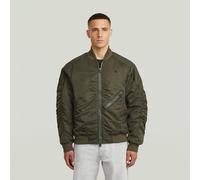 G-STAR GA-1 Lightweight Padded Bomberjacke Grün L coated shadow olive D28332-D192-H977-L