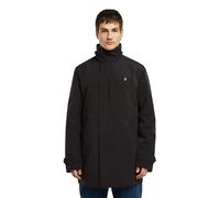 Outdoorjacke G-STAR "Garber Trenchcoat, nicht wattiert", Damen, Gr. M, dk schwarz, dk schwarz, Obermaterial: 82% Polyester, 18% Polyamid, Jacken Outdoorjacke (85684262-M) dk schwarz, dk schwarz