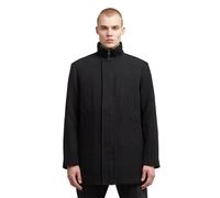 Outdoorjacke G-STAR "Garber Wool Trench", Damen, Gr. XL, dk schwarz, Obermaterial: 51% Wolle, 33% Polyester, 11% Acrylglas, 4% Polyamid, 1% Baumwolle, Jacken Outdoorjacke (45612142-XL) dk schwarz