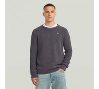G-STAR Garment Dyed Structure Knit Dunkelblau S india ink gd D29507-D630-H405-S